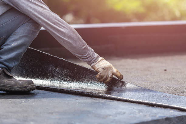 Professional Exterior Waterproofing technician working in Jackson, GA